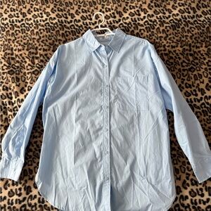 Light Blue oversized chemise